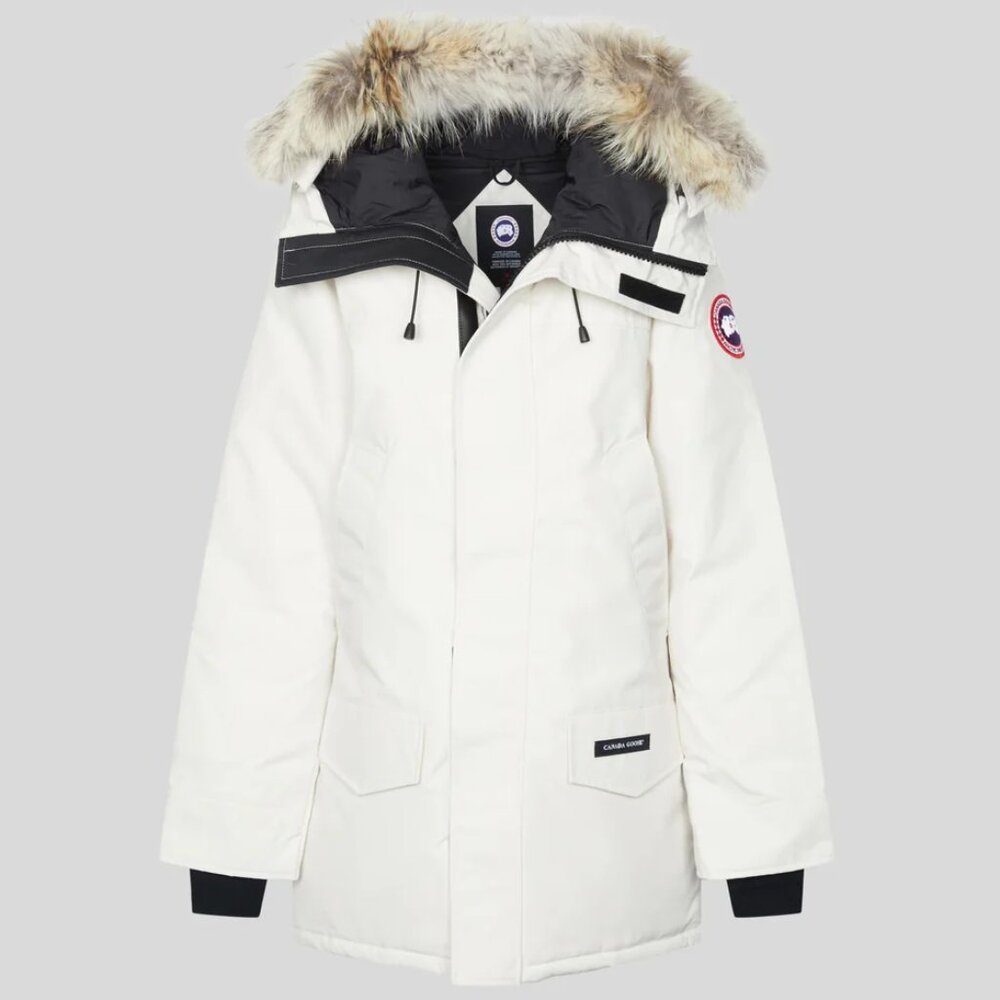 Langford Parka Fusion Fit Jacket Cream Off White